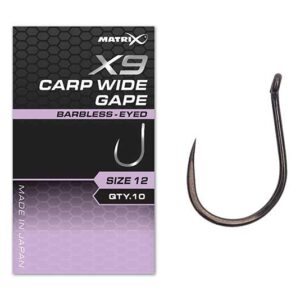 Matrix X9 - Carp Wide Gape Hooks