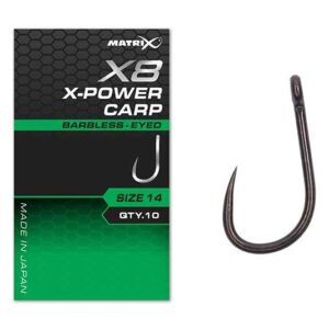 Matrix X8 - X-Power Carp Hooks