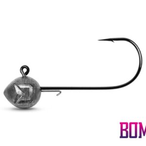 Jig head with bait holder Delphin BOMB! / 5pcs, 12g-8/0
